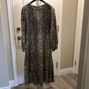 Boho Peasant Dress